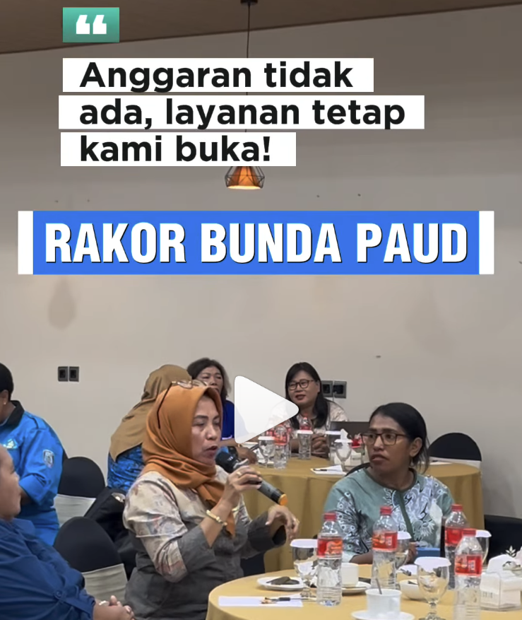 Rapat Koordinasi Bunda Paud Provinsi Papua Barat Daya 2026.