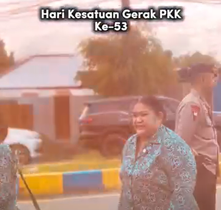 Pencanangan Hari Kesatuan Gerak (HKG) PKK Ke-53  “Bergerak Bersama PKK Mewujudkan Asta Cita Menuju Indonesia Emas”